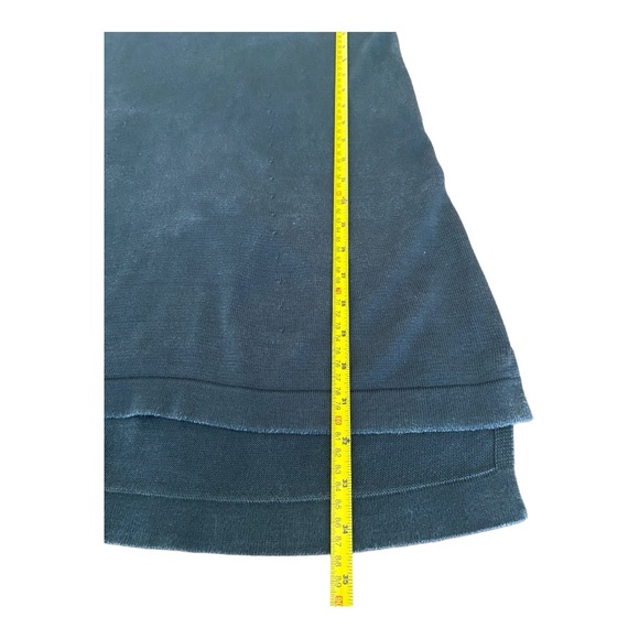 Eileen Fisher Top Sz M Charcoal Tencel Knit Tunic Lagenlook Minimalist Office - Picture 16 of 16